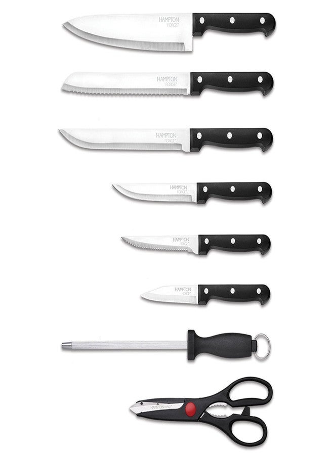 Hampton Forge Cutlery Block Set / Natural Block New (14 Piece) - Image 2