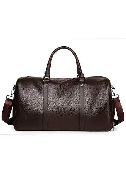 Durable Business Travel Bag Large Capacity Brown