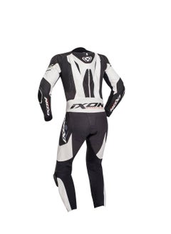 ixon Ixon Jackal One Piece Motorcycle Leather Suit Black/White  - Image 2