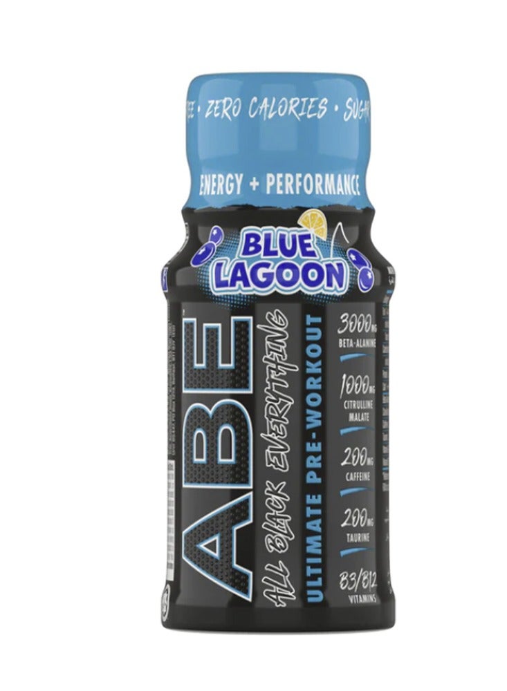Applied Nutrition Abe Ultimate Pre Workout Shot 60Ml Blue Lagoon Flavor 