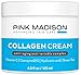 Pink Madison Skin Tightening Collagen Serum Cream with Hyaluronic Acid Anti Aging Face Treatment Fine Lines Wrinkles Men Women 4 Ounce Jar - Image 2
