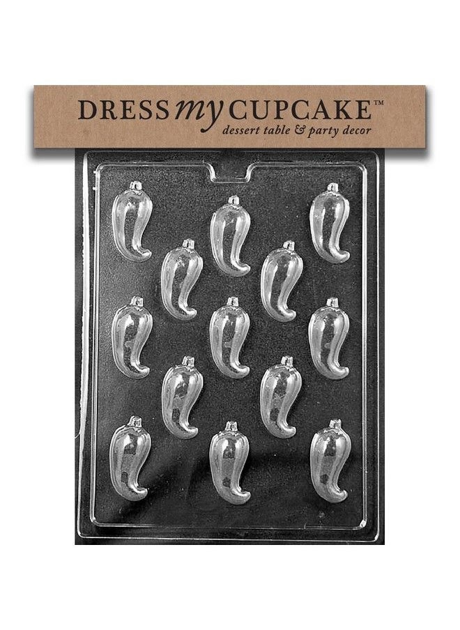 Dress My Cupcake Chocolate Candy Mold Chili Pepper  - Image 2