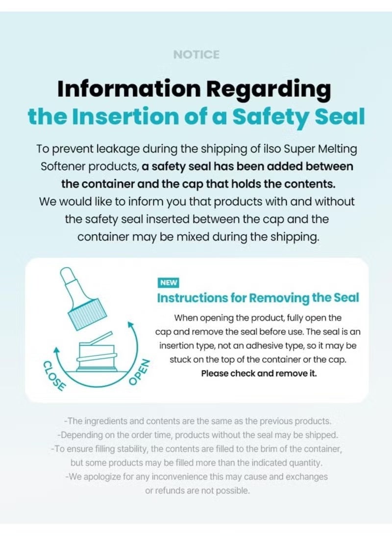 ilso Super Melting Sebum Softener, Pore Cleansing Solution, Melts Away Blackheads & Sebum, Korean Skincare - Image 3