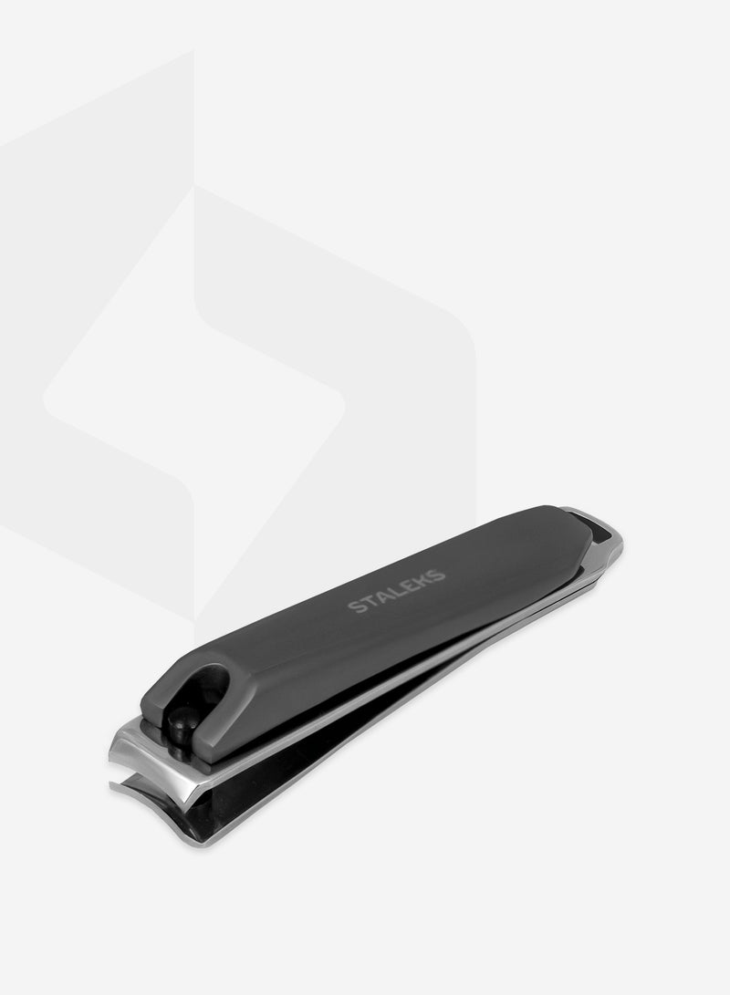STALEKS Nail Clipper Large with Matte Handle and Nail File - Image 2