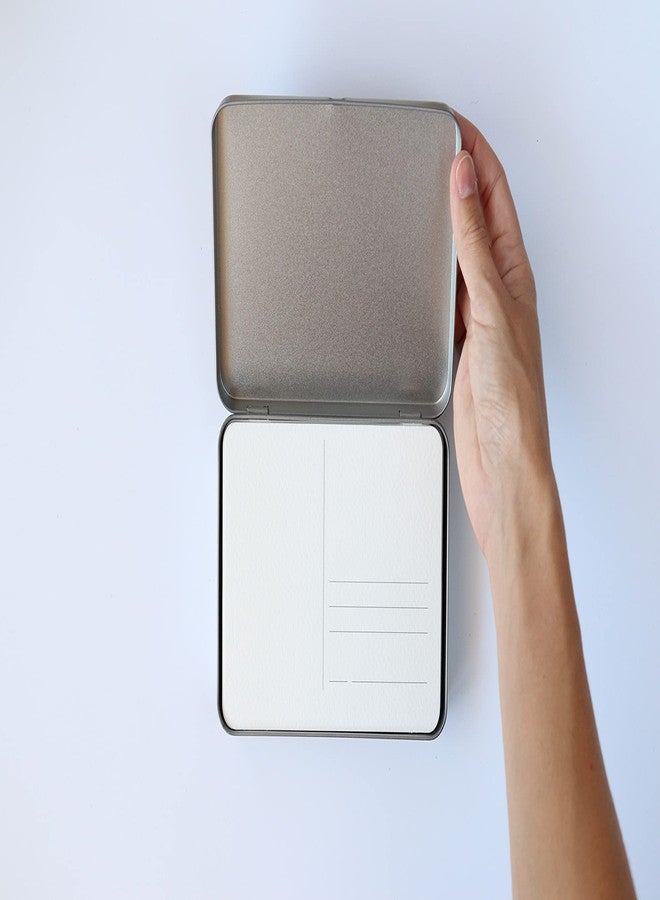 Etchr 25% Cotton Watercolor Postcards - 24 Cold Pressed Watercolor Postcards - 300g Blank Postcards for Mixed Media - Blank Cards for Painting & Art Supplies - Image 3