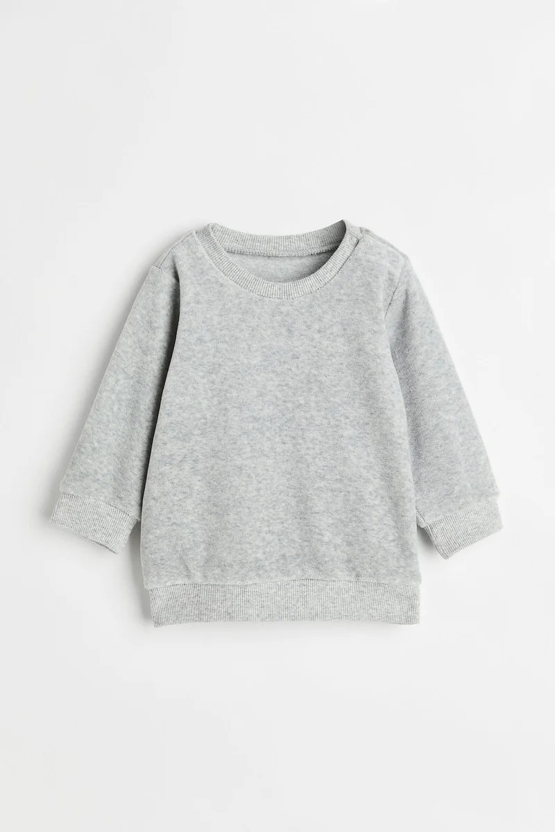 H&M Velour sweatshirt