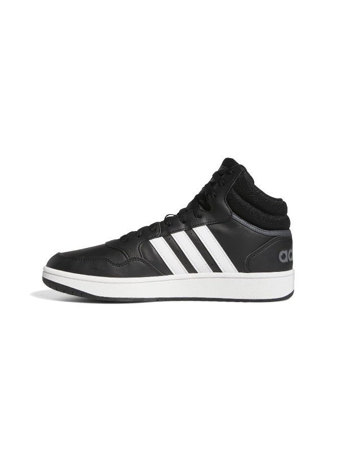 adidas Originals adidas HOOPS 3.0 MID Black Originals Kids Shoes  - Image 2