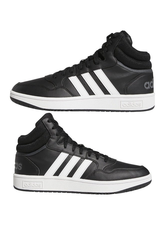 adidas Originals adidas HOOPS 3.0 MID Black Originals Kids Shoes  - Image 5