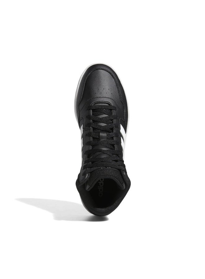 adidas Originals adidas HOOPS 3.0 MID Black Originals Kids Shoes  - Image 3