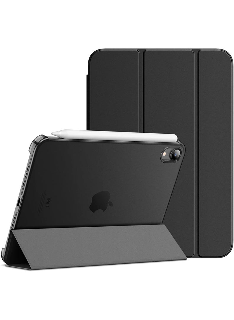 Theodor Protective Flip Case For Apple iPad mini 7th Generation (A17 Pro 2024 Model) (Mini 6 2021 Model  6th Generation) With Trifold Stand Auto Wake Sleep Shockproof Cover  - Image 1