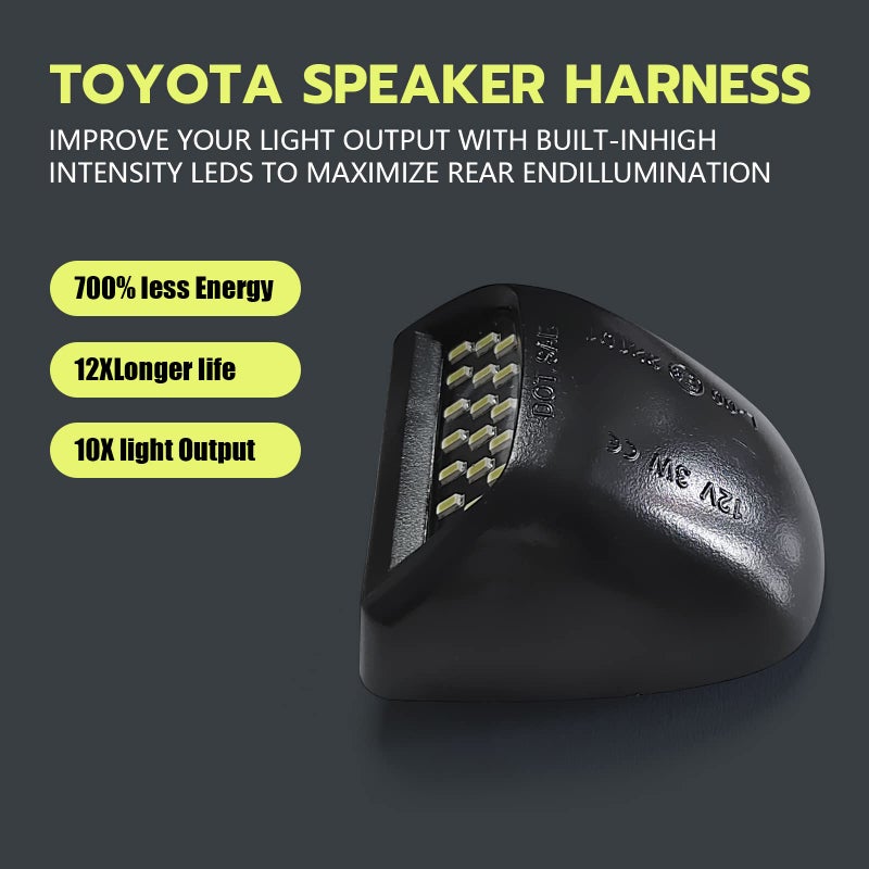 RBOKO 2Pcs Full LED License Plate Light Tag Lamp Assembly 6000K White, Compatible with Chevy Silverado 1500 2500 3500 Suburban Tahoe GMC Sierra Yukon XL for Escalade, Car Interior Accessories - Image 3