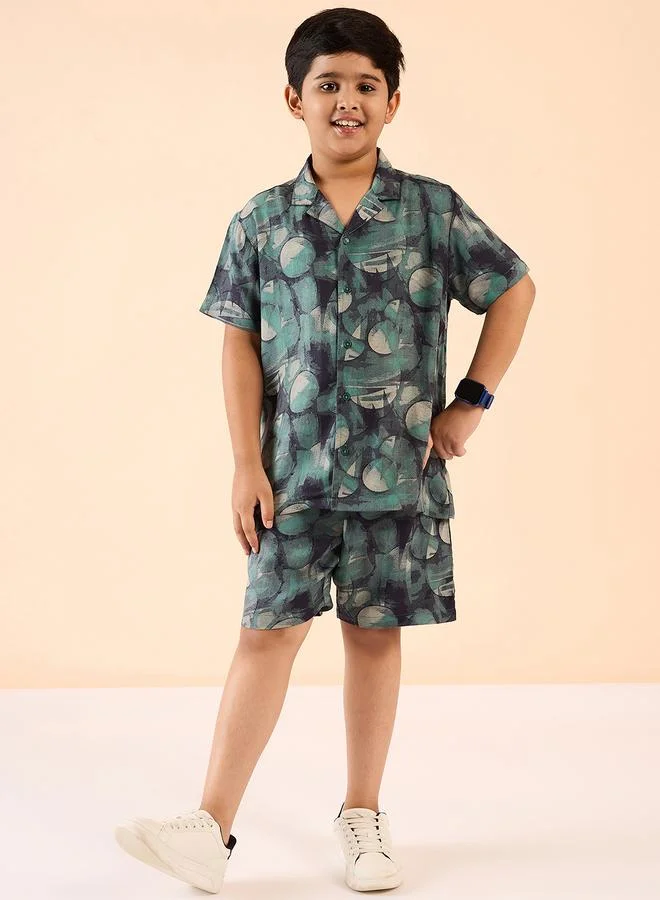 Stylo Bug Stylo Bug All Over Print Shirt and Shorts Set
