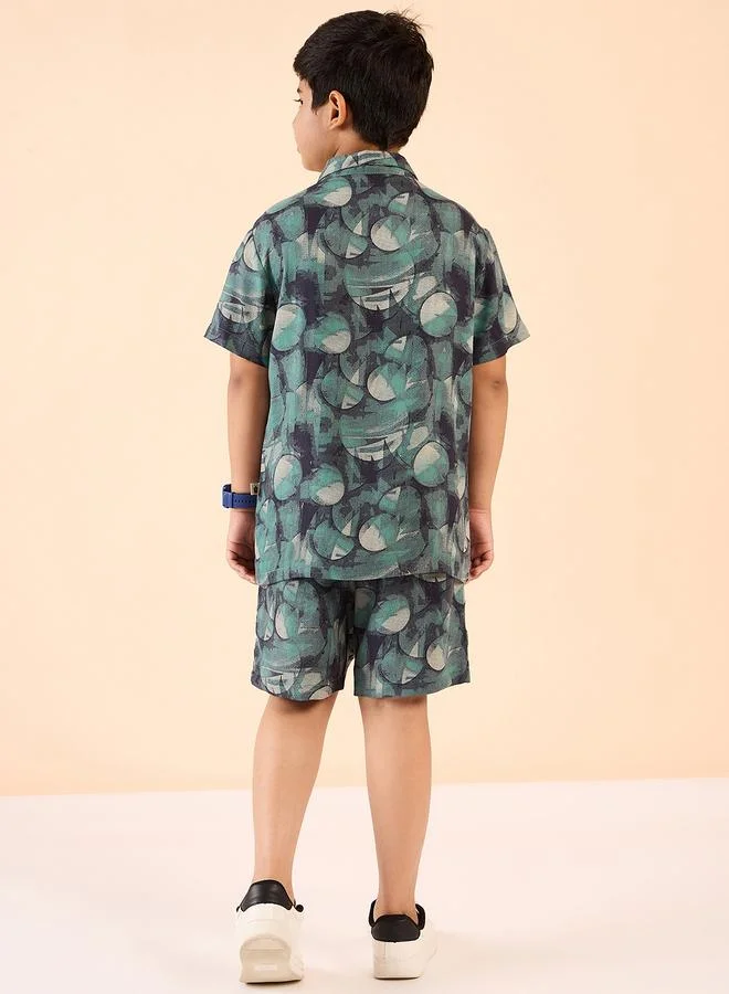 Stylo Bug Stylo Bug All Over Print Shirt and Shorts Set