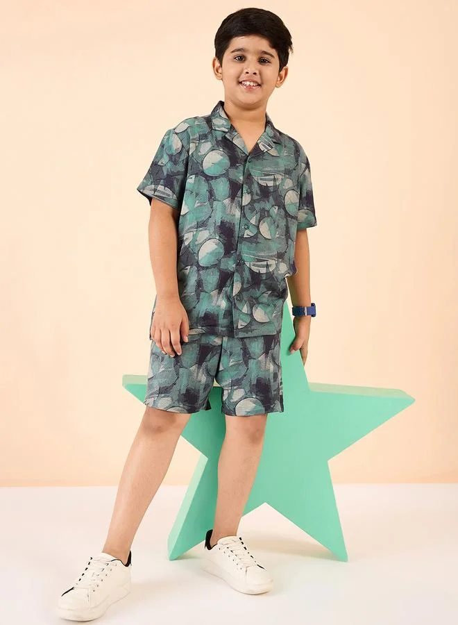 Stylo Bug Stylo Bug All Over Print Shirt and Shorts Set