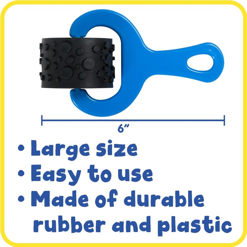 READY 2 LEARN Paint and Dough Explorers - Set of 4 Textured Rollers for Kids' Art Projects - Image 5