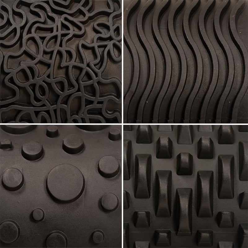 READY 2 LEARN Paint and Dough Explorers - Set of 4 Textured Rollers for Kids' Art Projects - Image 3