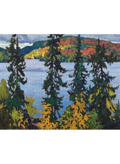 Pomegranate Pomegranate 1000-Piece Jigsaw Puzzle for Adults, Lawren S. Harris Montreal River, Matte Finish, Snug Fit  - Image 2