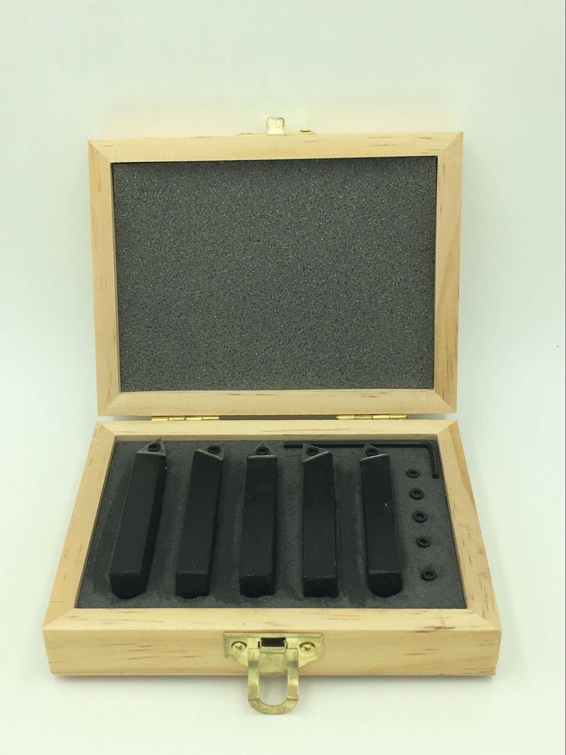 ONESTEP-TOOLS Mini Quick Change Tool Post Holder Set +9pcs 3/8 Boring bar+1/4" 5Pcs Indexable Carbide Inserts Turning Tool Bit Set - Image 4