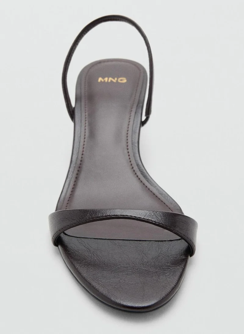 MANGO  Kitten-heel sandals with strap for Women | Best Price UAE