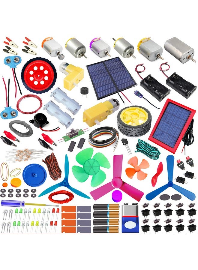 kit4curious ultimate invention kit for junior scientists - science experiment and exploration kit - unique components with 200 experiments booklet- Multi color - Image 1