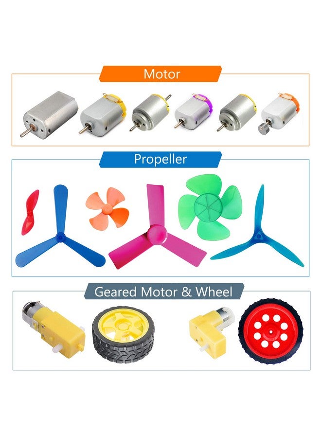 kit4curious ultimate invention kit for junior scientists - science experiment and exploration kit - unique components with 200 experiments booklet- Multi color - Image 3