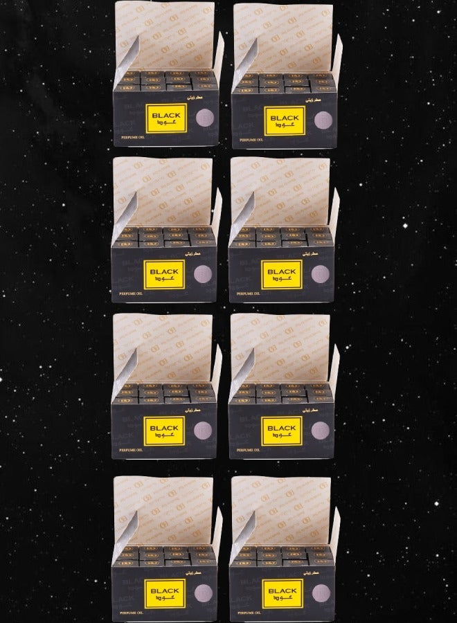 بانافع 96 قطع عطر بلاك عود زيتي 3 مل - Image 1