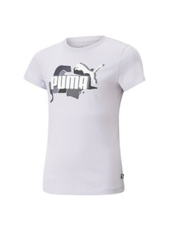 PUMA Essentials Kids Girls STREET ART Logo T-Shirt  - Image 5