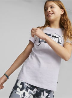 PUMA Essentials Kids Girls STREET ART Logo T-Shirt  - Image 2