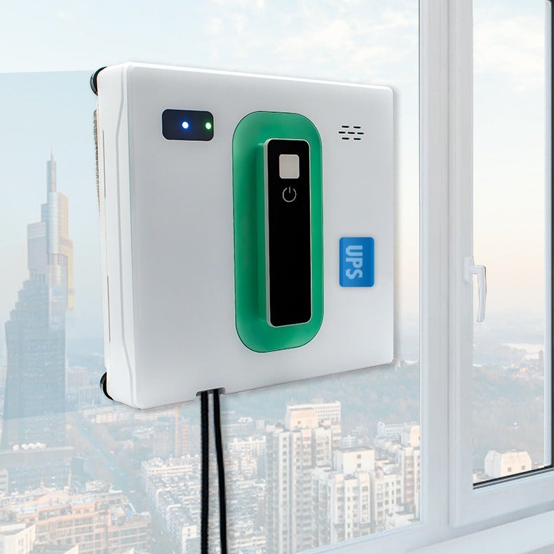 110V U.S. And European Regulations Double Nozzle Spray Window Cleaning Machine Automatic Intelligent Water Spray Electric Window Cleaning Robot - Image 5