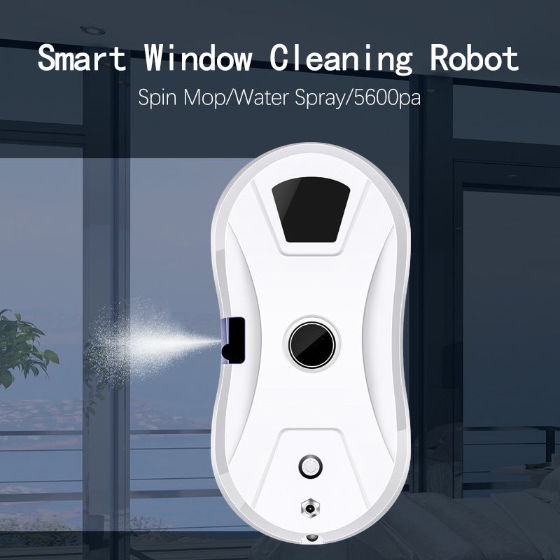 110V U.S. And European Regulations Double Nozzle Spray Window Cleaning Machine Automatic Intelligent Water Spray Electric Window Cleaning Robot - Image 1