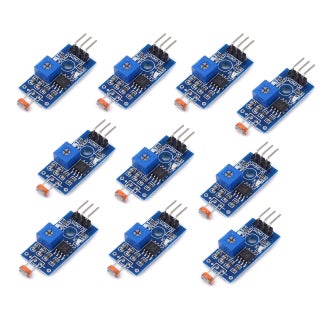 Teyleten Robot 5MM LDR Photosensitive Sensor Module Light Dependent Resistor Sensor Module Digital Light Detection LM393 3 pins for Arduino (10PCS) - pzsku/Z1DB76E029650D6131449Z/45/1749373132/cb914db1-b661-440f-831d-58b4c9a68552