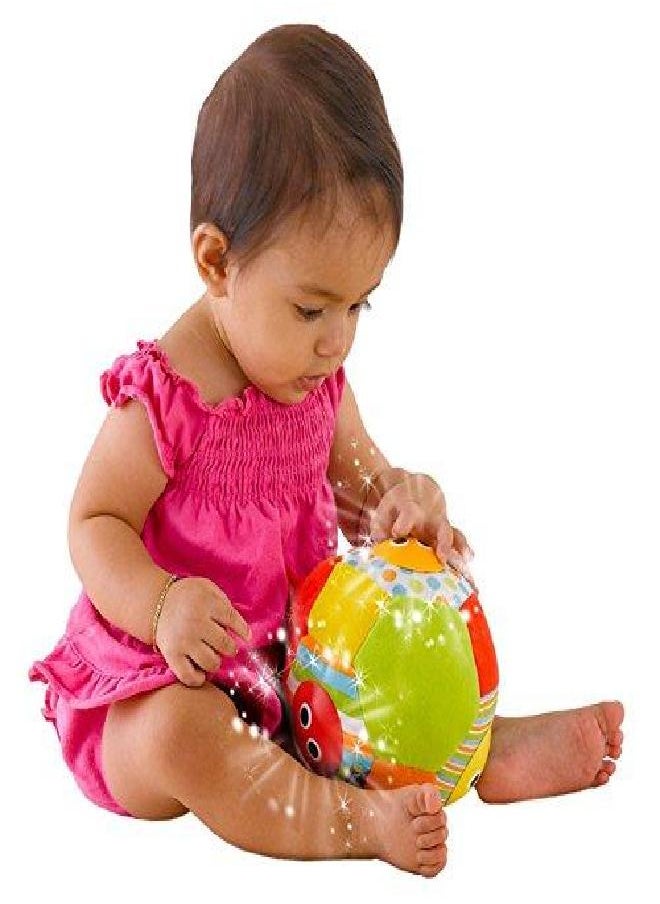 Yookidoo Musical Soft Play Baby Ball - Lights N Music Motion Activated Fun Baby Toy Ball (3M+)  - Image 3