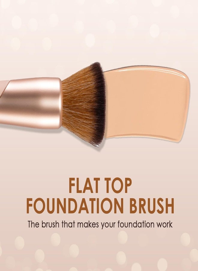 جلام 21 فرشاة إضاءة وكريم أساس من Glam21 Lord Of The Brushes | شعيرات فائقة النعومة لمزج مثالي | لمسة نهائية طبيعية بتقنية البخاخ | متينة وتدوم طويلاً | مقبض سهل التحكم | عبوة من قطعتين - Image 2