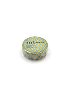 MT mt Washi Masking Tape, 15mm x 7 mtrs Shade - mesh Yellow, (Pack of 1)  - Image 2