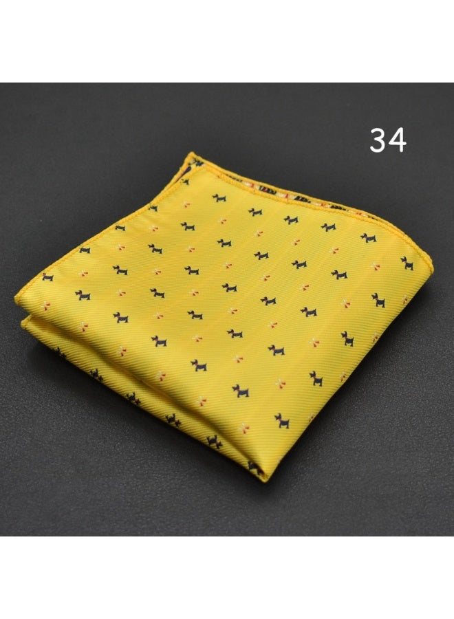 Shougu New Men's Suit Decoration Pocket Towel Small Square Towel 