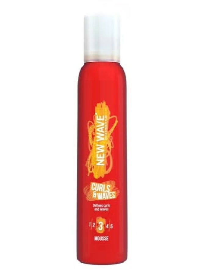 New wave Curls & Waves Mousse - 200ml  - Image 1