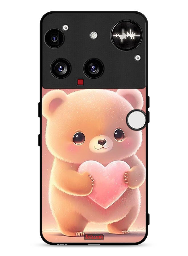 Tolwak Nothing Phone (3) Protective Case Cover Cute Little Panda Holding Heart - Image 1