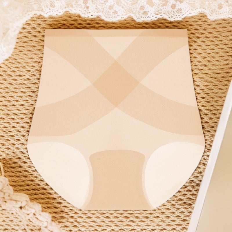 Summertime Ice-Silk High Waist Shaper Panties for Women green  - Image 3