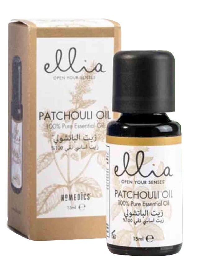 ELLIA 100% Pure Essential Aromatic Patchouli Oil 15 ml ARM-EO15PCL 