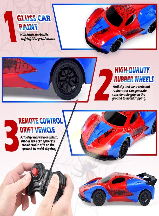 Tuko Remote Control Car Toys, RC Toys for 3+ Years Old Boy and Girl Gift (Spider) - Image 2