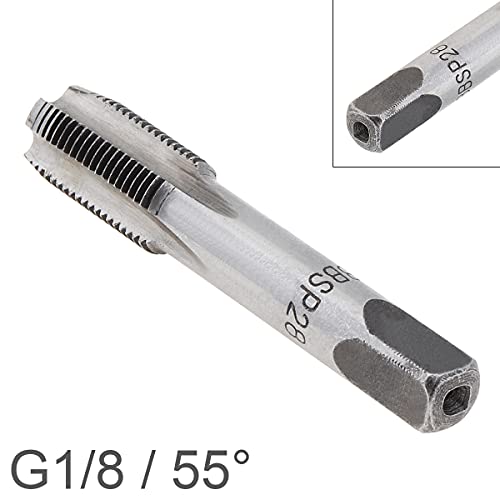 OriGlam 1/8" BSP Thread Forming Taps, G1/8 BSP Pipe Taps Threading Taps Tool for clean/re-thread damaged/Jam - Image 4