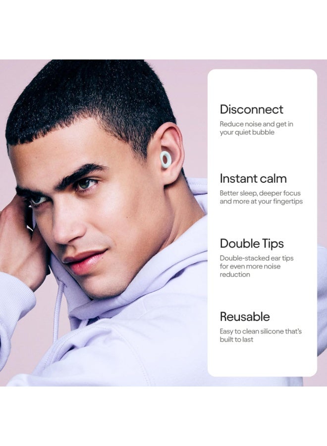 Loop Quiet 2 Ear Plugs – Ultra-Comfy Reusable Noise-Reducing Earplugs For Sleep, Deep ... - Image 2
