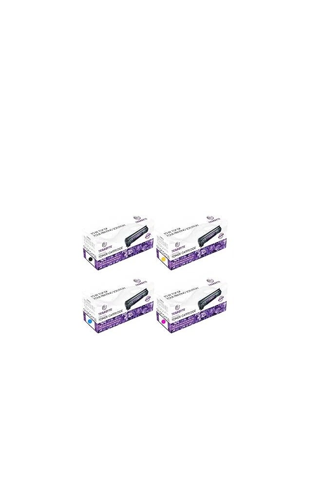Terabyte Compatible Toner Cartridge Replacement for 205A CF530A CF531A CF532A CF533A (1 Black, 1 Cyan, 1 Magenta, 1 Yellow, 4 Pack) - Image 2