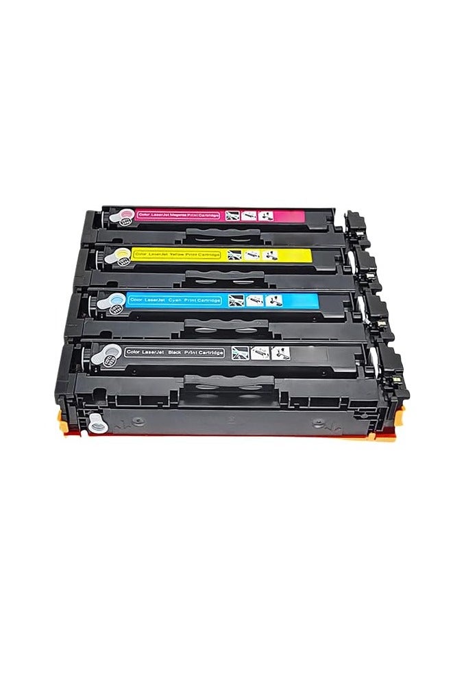 Terabyte Compatible Toner Cartridge Replacement for 205A CF530A CF531A CF532A CF533A (1 Black, 1 Cyan, 1 Magenta, 1 Yellow, 4 Pack) - Image 1