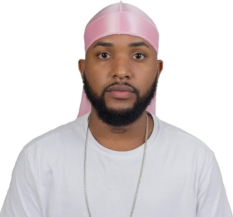 ForceWave Silky Durag for Men Wave Cap Satin Dorag for Men Women 360 Wave - Image 3