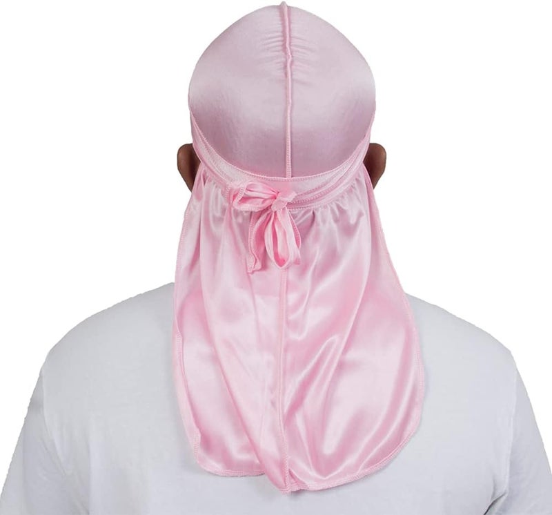 ForceWave Silky Durag for Men Wave Cap Satin Dorag for Men Women 360 Wave - Image 4