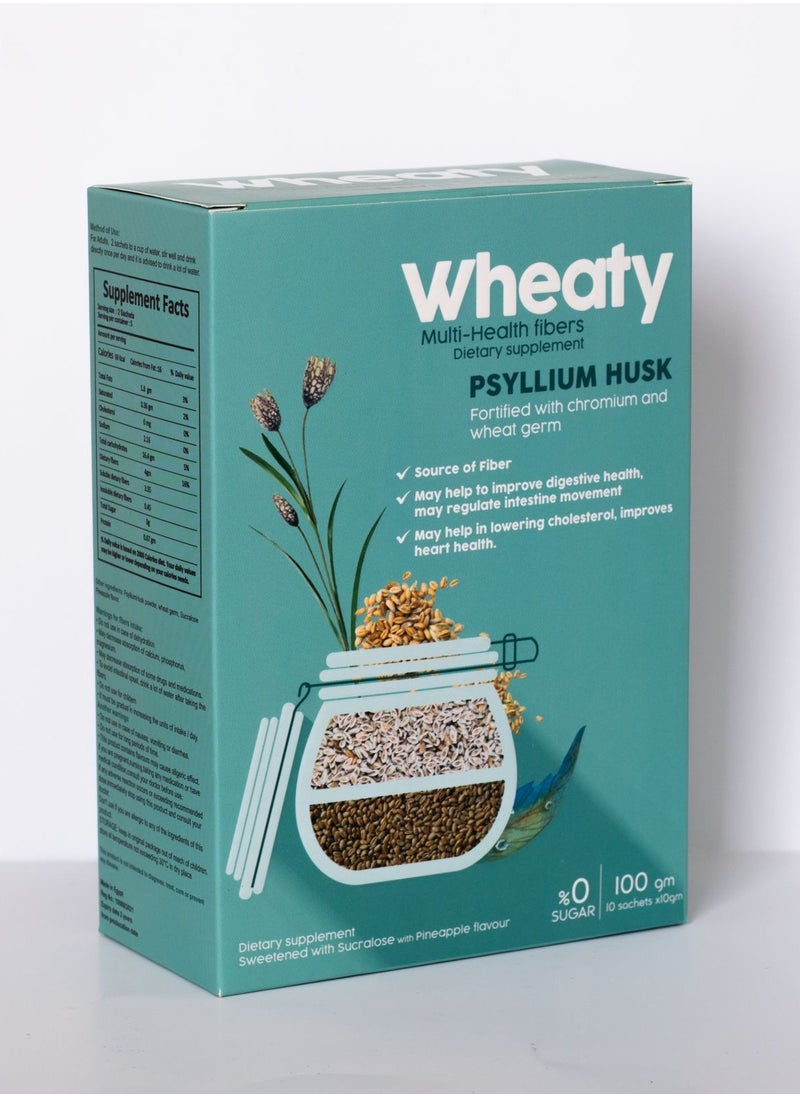 Wheaty Psyllium Husk 10 Bags 