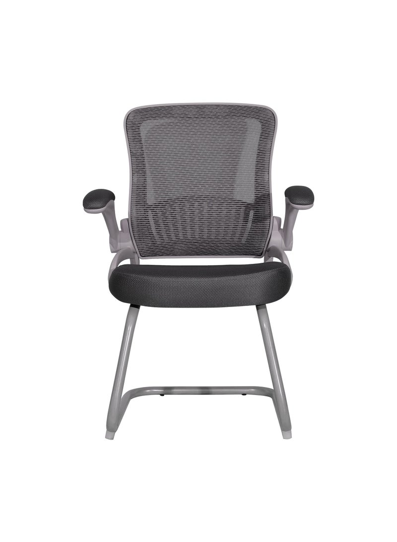 HUIMEI Huimei 901-T Office Visitor Chair White/Grey - Image 2