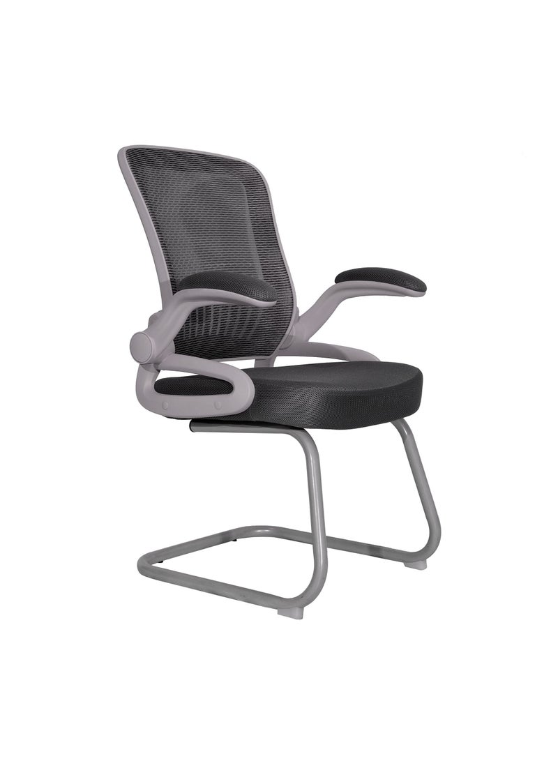 HUIMEI Huimei 901-T Office Visitor Chair White/Grey - Image 1
