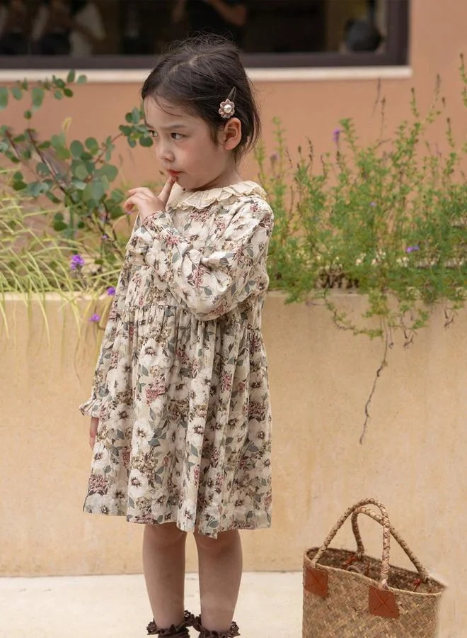 Take Two  Girls Floral Print Long Sleeve Dress for Women | Best Price UAE
